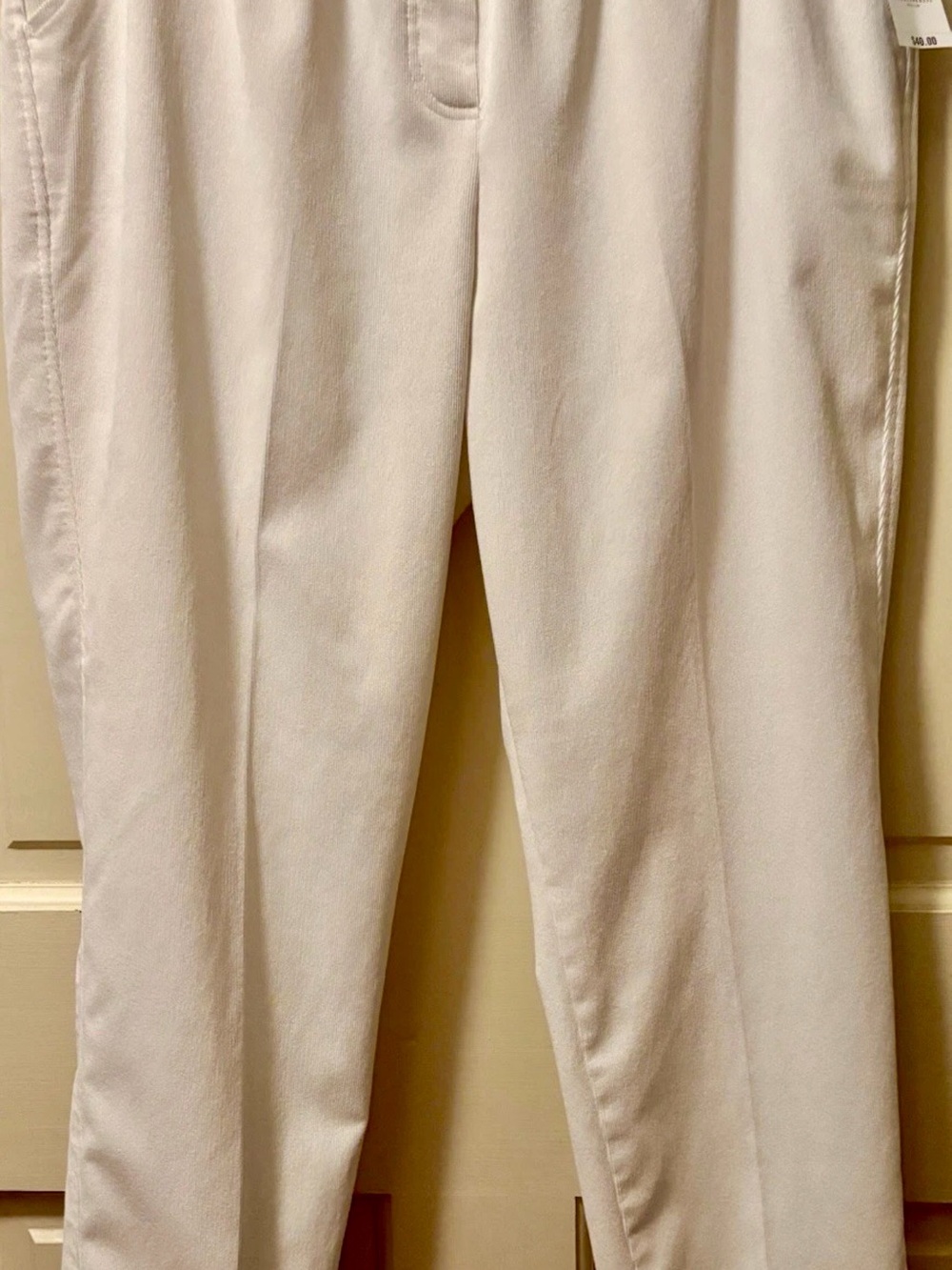 Kim Rogers Straight Leg Pants in Cream